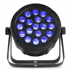 Reflektor LED Slim PAR45 18X 3W 3w1 RGB DMX BeamZ